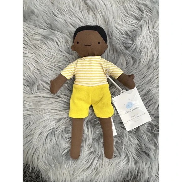 Cloud‎ Island Yellow Stripe Mustard Plush Dark Skin 13