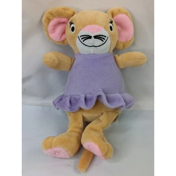 Vitakraft‎ Mouse Squeak Toy Plush 8 Inch Stuffed Animal Toy