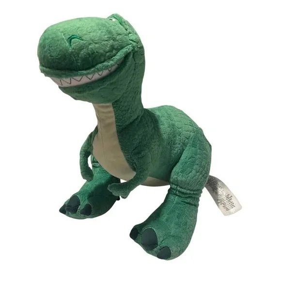 Disney Pixar Toy Story Rex Plush Disney Store Stuffed Animal Toy Approx 14