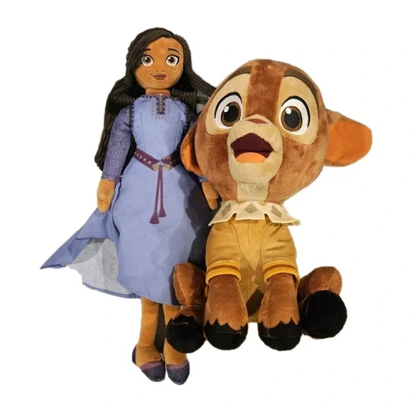Disney Wish Asha & Valentino Plush Set 18