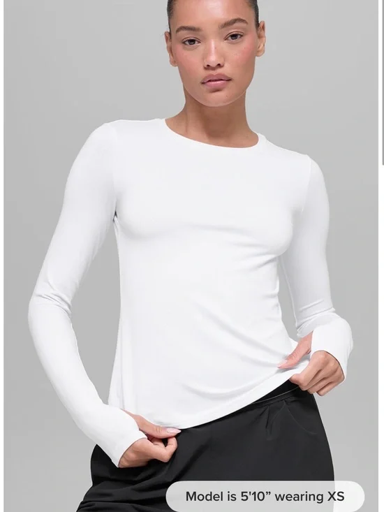 Alo Alosoft Finesse Long Sleeve Tee