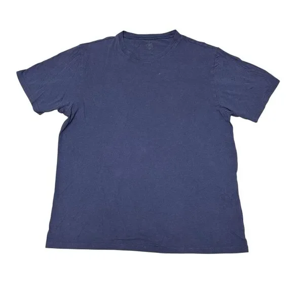 ALO Yoga Short Sleeve Navy Blue Lightweight‎ Workout Shirt sz XL