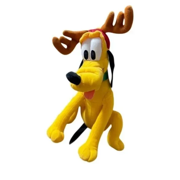 Disney Pluto with Reindeer Ears 12