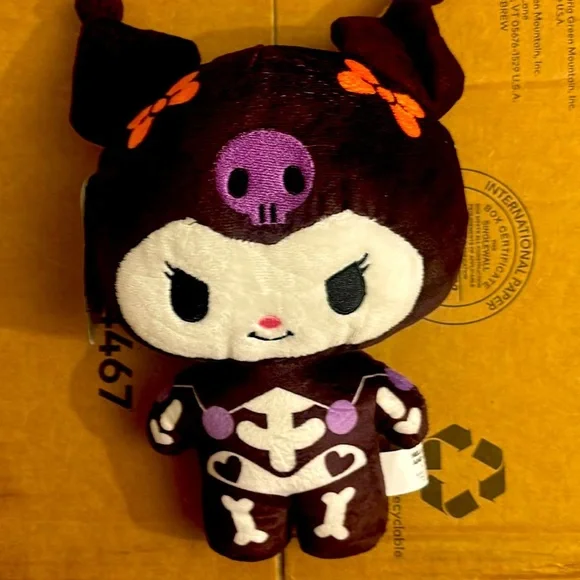 Skelly Kuromi Halloween Plush