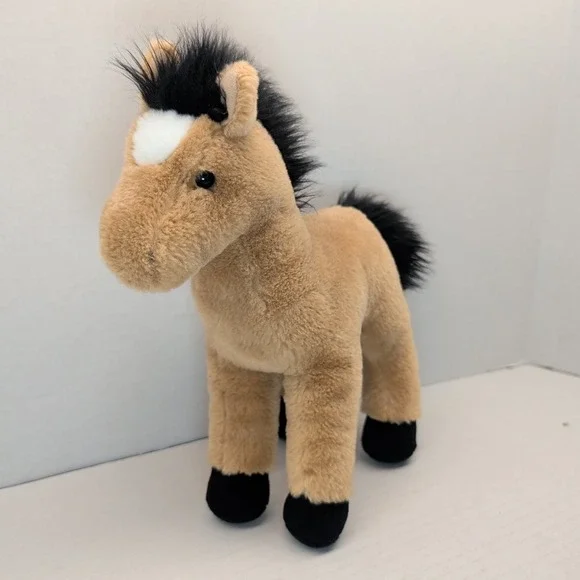 Douglas Cuddle Toy Breezy Buckskin Plush Horse 4501 Stuffed Animal‎ 11
