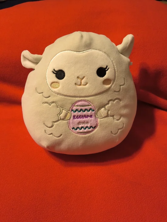 Set Of 3 Squishmallows Plush with Multicolor Logo Tag