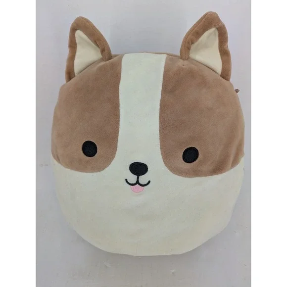 Squishmallows Regina Corgi Dog Plush Medium 10