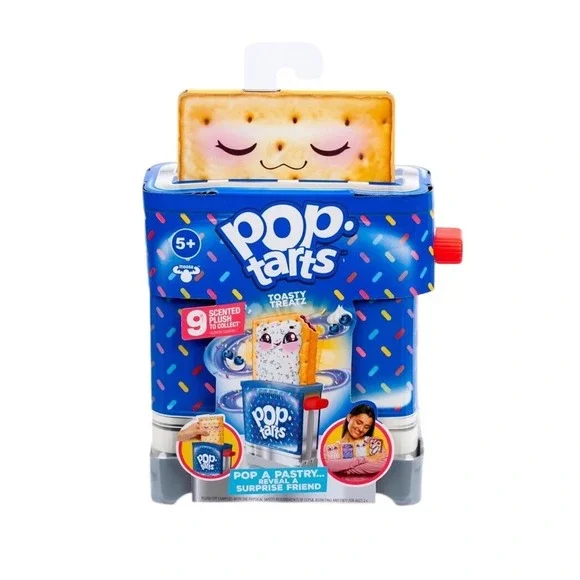 Moose Toys Pop-Tarts Toasty Treatz Scented Mystery Plush Surprise Toaster Toy