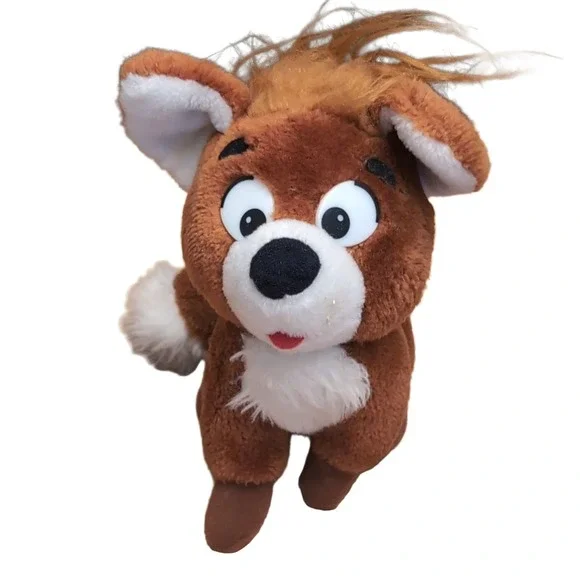 Knickerbocker Tod Disney The Fox and the Hound Plush Toy Vintage 9-10