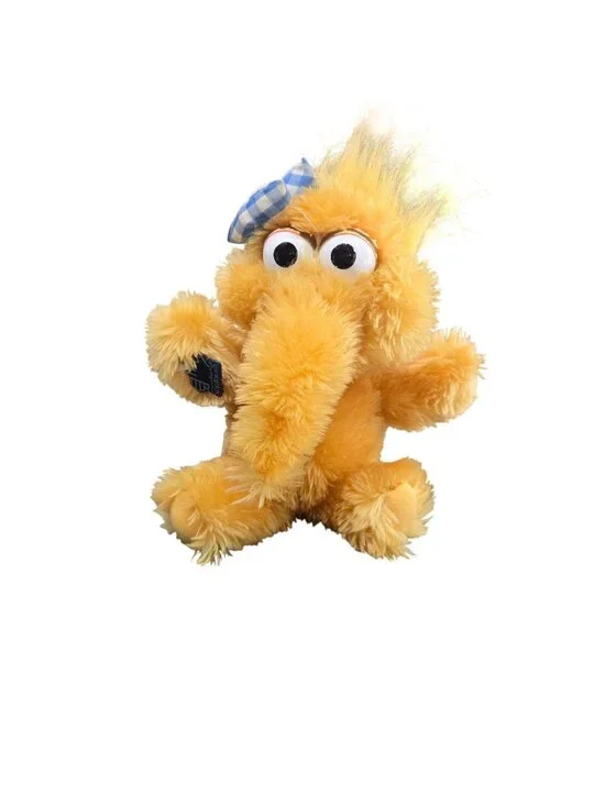 Vintage Applause Sesame Street Baby Alice Snuffleupagus Muppets Plush Toy