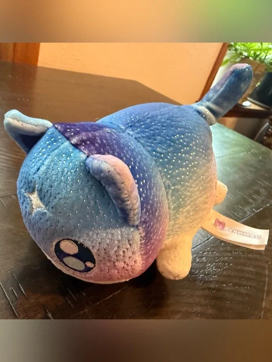 Nebula Johnny Cat plush from the Aphmau MeeMeows Elemental Plush Collection