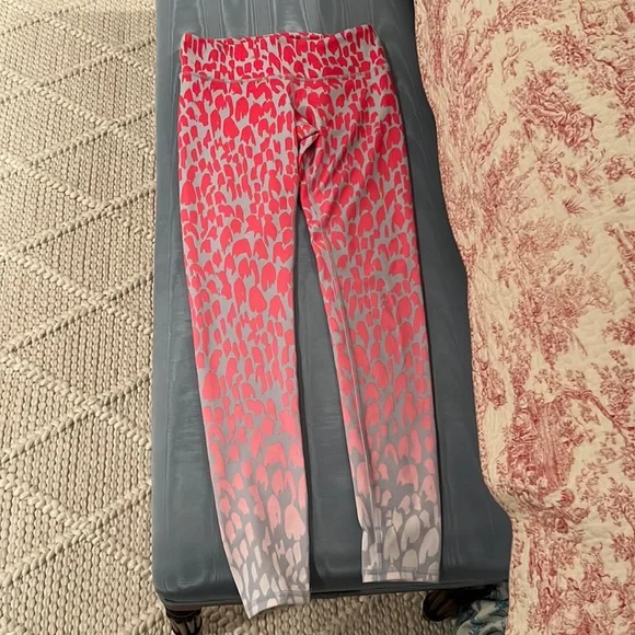 ALO YOGA OMBRÉ LEOPARD PRINT LEGGINGS