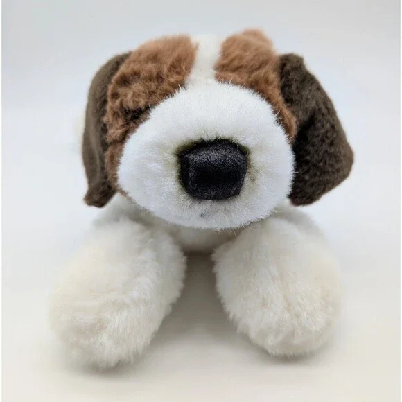 VTG A&A Jack Russell Terrier Puppy Dog Stuffed Animal Beanbag Plush 11”