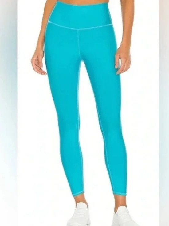 Alo Yoga 7/8 High Waist Airlift Leggings in Bright Aqua Sz XS