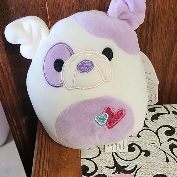 Sqishmallows Purple Dog
