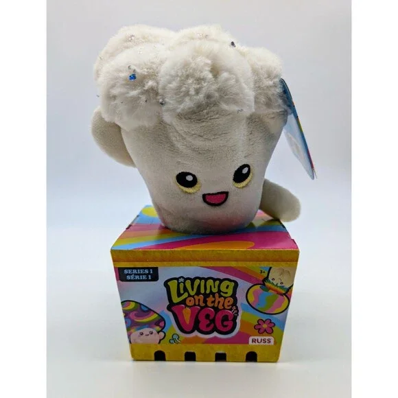 Mushroom Plush Living On The Veg Stevie # 12 Toy Russ Series 1 Kellytoy Fun Guy