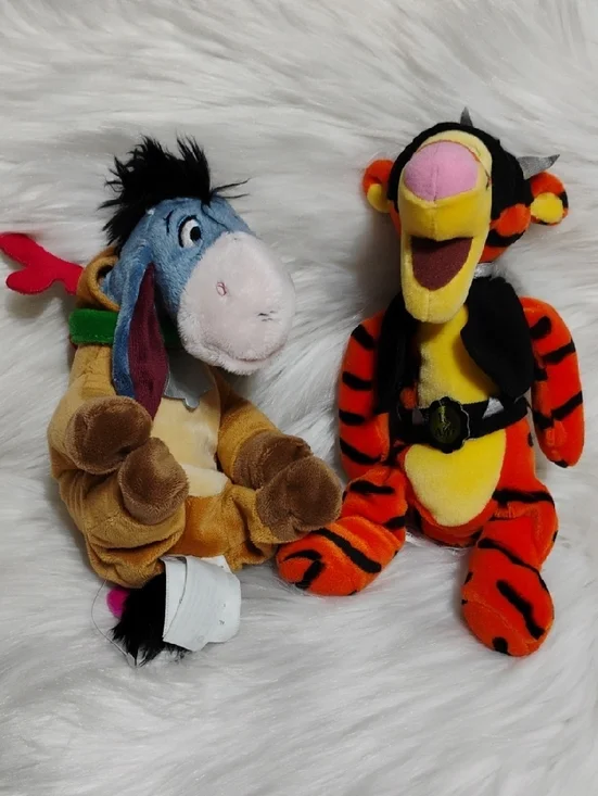 (C-23) Disney Eeyore & Tigger Plush Pair The Disney Store