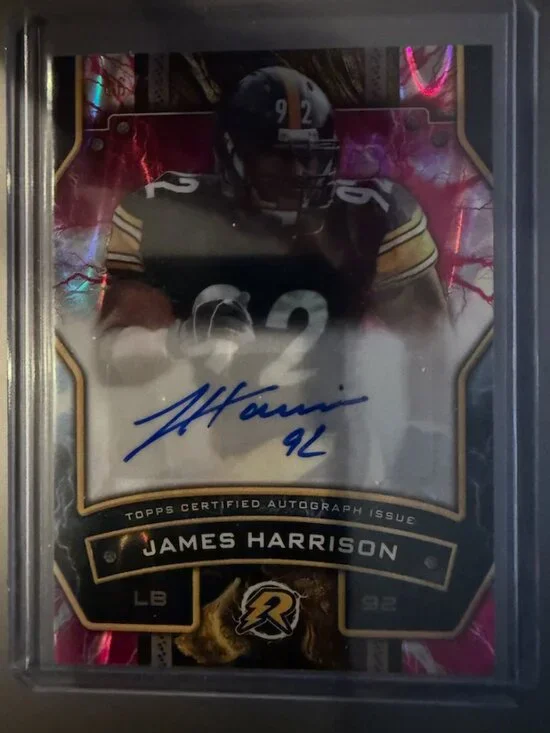 James Harrison Auto | 2025 Topps Resurgence | RS-JH 6/10
