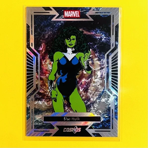 2025 Kakawow Cosmo Marvel She-Hulk Silver Insert CM-I-63 Marvel Trading Card‎