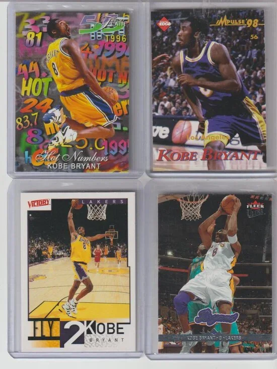 Kobe Bryant 4 Card Set — Lakers/Black Mamba Magic #21
