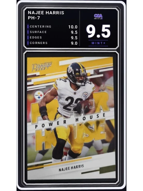 2022 Prestige Power House #PH-7 Najee Harris Steelers - CGA 9.5 Digital Grade