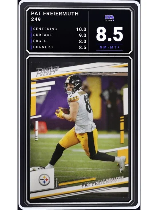 2022 Panini Prestige #249 Pat Freiermuth Steelers NFL - CGA 8.5 Digital Grade