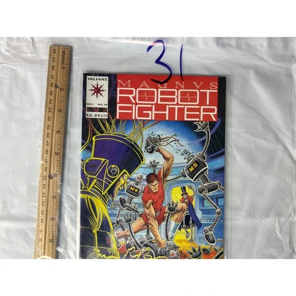 Magnus Robot Fighter 19 Valiant Comics December 1992‎