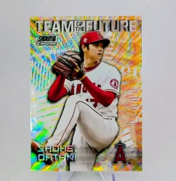 Shohei Ohtani #TOF-17 Stadium Club Team Of The Future REFRACTOR 2023