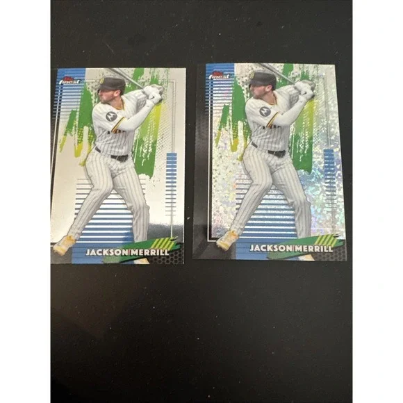 2026 Topps Finest Jackson Merrill Mini Diamonds & Base Card Lot