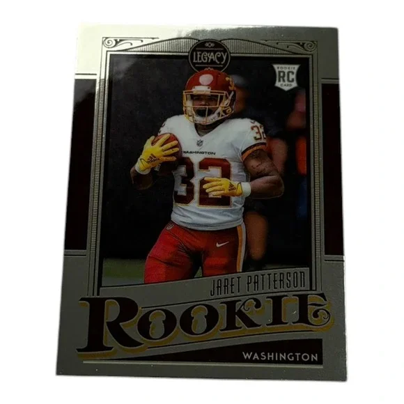 2021 Panini Chronicles Legacy Jaret Patterson Rookie Card #213 Washington NFL RC