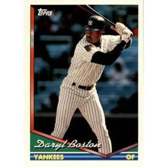 1994 Topps Traded Daryl Boston 114T New York Yankees