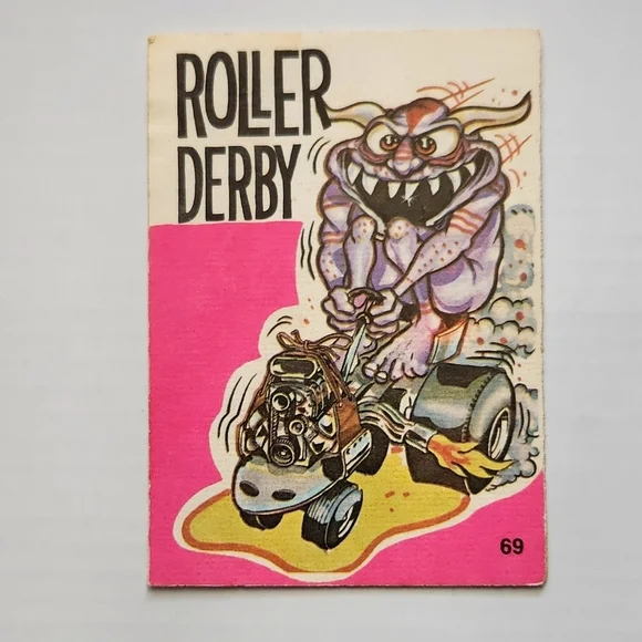 🛼 Vintage 1970 Donruss Oddest Odd Rods - 