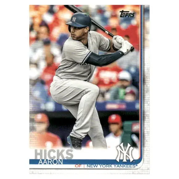 2019 Topps #260a Aaron Hicks