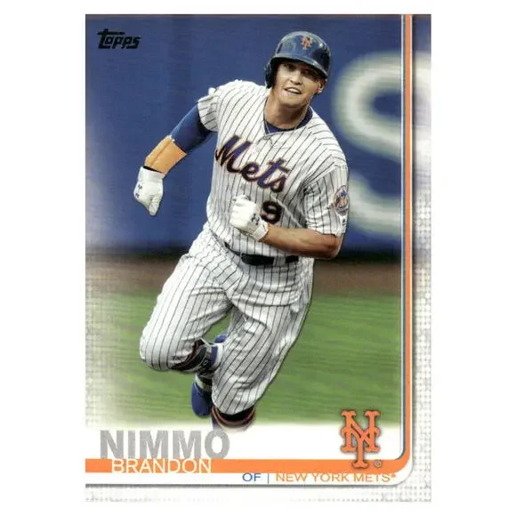 2019 Topps #172a Brandon Nimmo