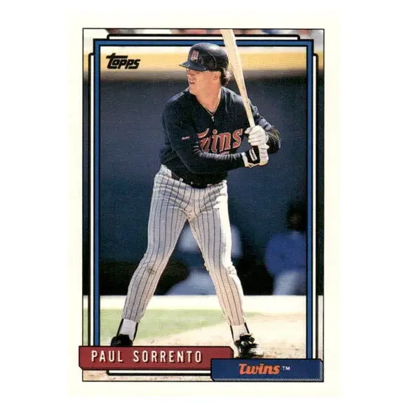 1992 Topps #546 Paul Sorrento