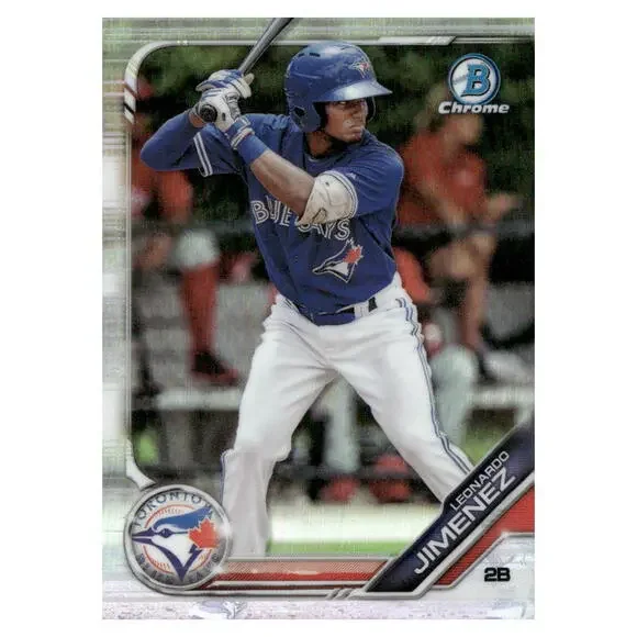 2019 Bowman Draft #BDC-78 Leonardo Jimenez Chrome