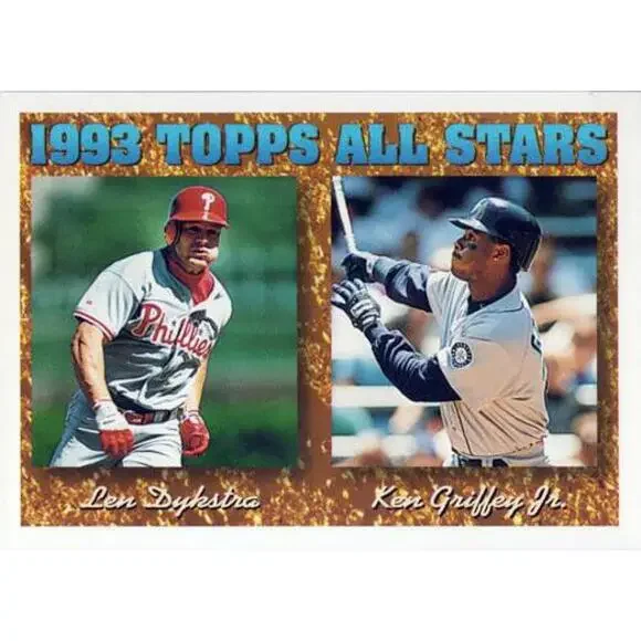 1994 Topps Len Dykstra/Ken Griffey, Jr. AS 388 Phillies/Seattle Mariners