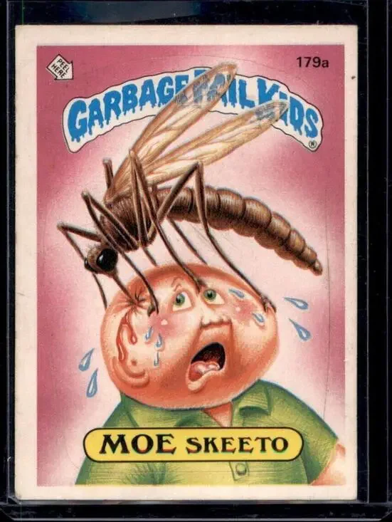 Garbage Pail Kids Card - Moe Skeeto #179a