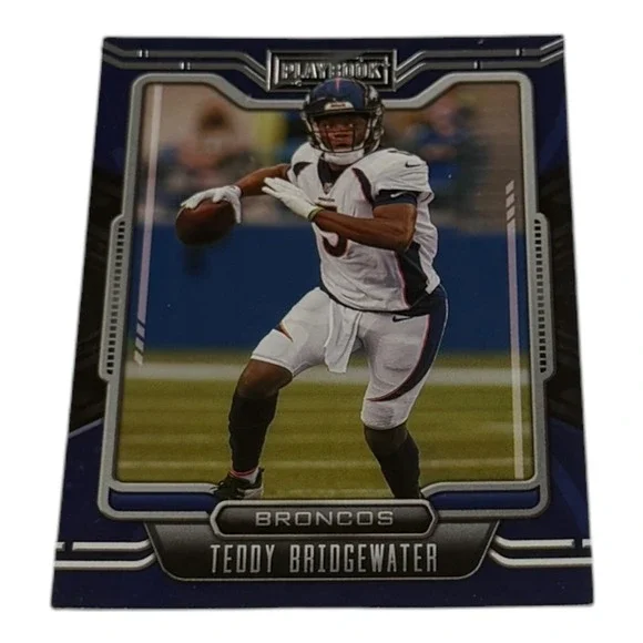 2021 Panini Playbook Football Teddy Bridgewater Denver Broncos Card No. 26 NFL