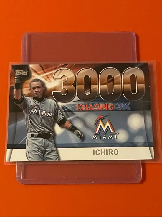 Ichiro #3000-60 2016 Topps Update [Chasing 2K] Baseball Trading Card