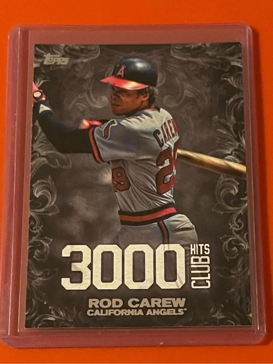 Rod Carew #3000H-16 2016 Topps Update [3000 Hits Club] Baseball Trading Card