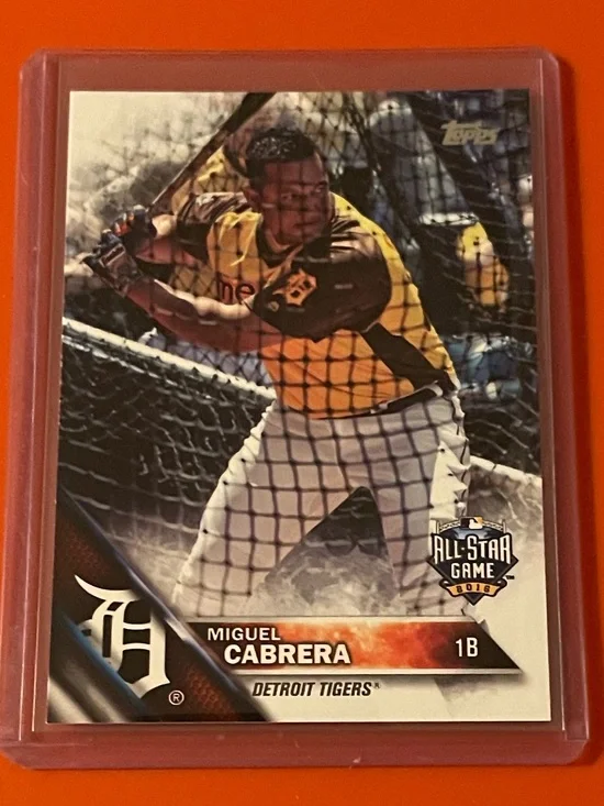 Miguel Cabrera #US290 [All-Star Game] 2016 Topps Baseball Trading Card