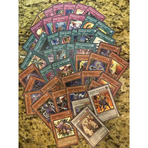 Yu-Gi-Oh Vintage Cards Lot Large Variety 46 pcs