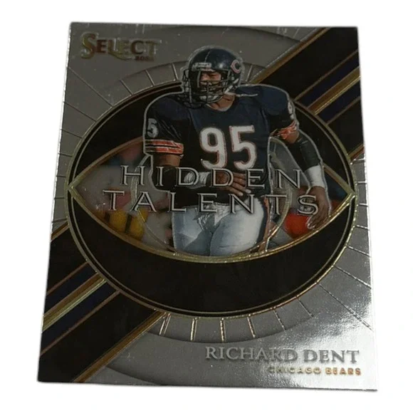 2021 Panini Select Richard Dent Hidden Talents Silver Prizm HT-16 Chicago Bears