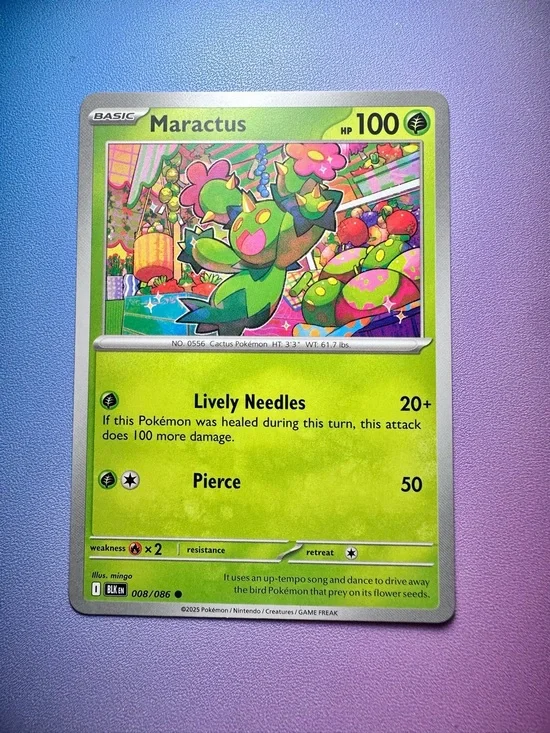 maractus - 008/086 (common) — pokémon: black bolt