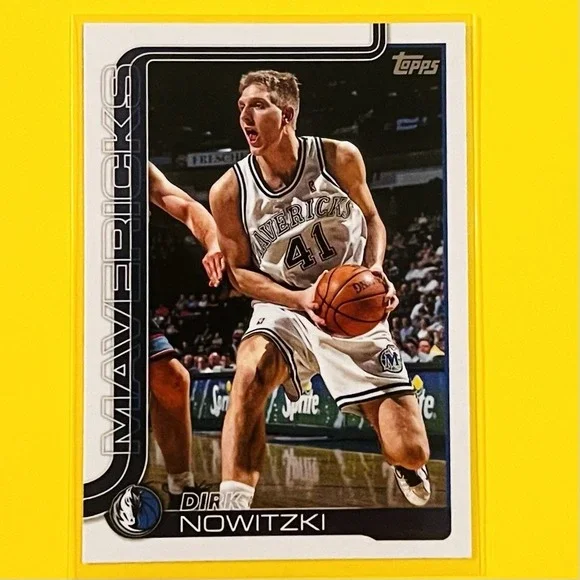 2025-26 Topps‎ Basketball Dirk Nowitzki #252 Dallas Mavericks