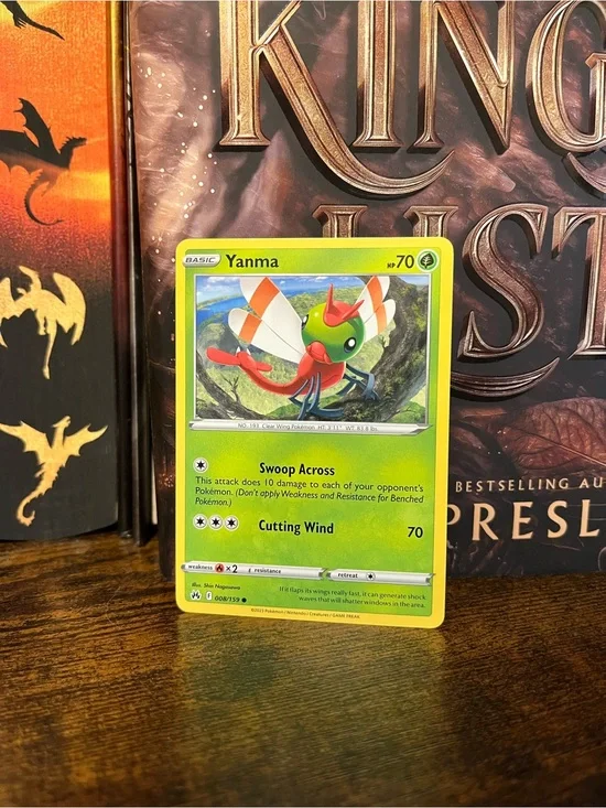 Yanma Pokemon Trading Card Crown Zenith 008/159
