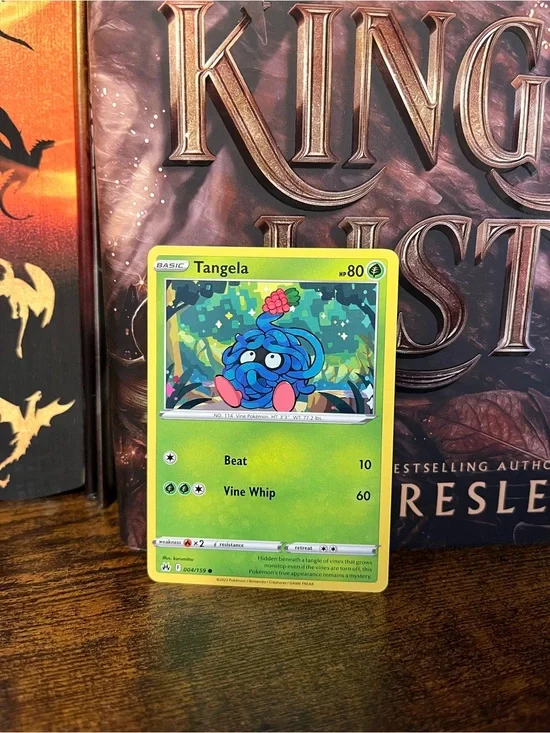 Tangela Pokemon Card Crown Zenith Regular 004/159