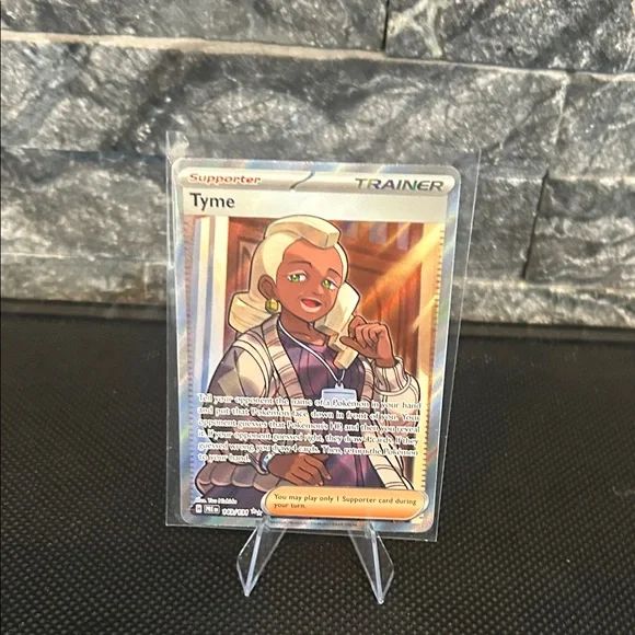 Pokemon Tyme 143/131 Full Art Trainer from‎ Prismatic Evolutions M/NM