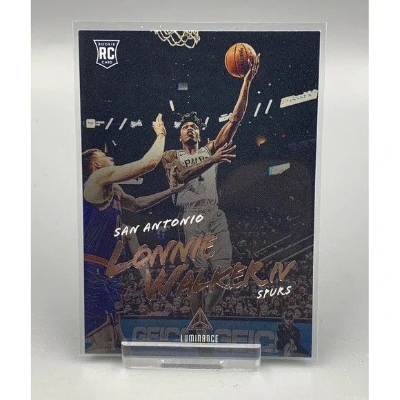 LONNIE WALKER III 2018-19 CHRONICLES LUMINANCE RC # 153 SPURS Lakers‎